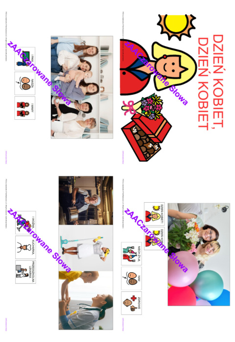 DZIEŃ KOBIET - CAŁY PAKIET, SYMBOLE PCS