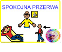 "SPOKOJNA PRZERWA" - ZASADY ZACHOWANIA AAC, SYMBOLE PCS