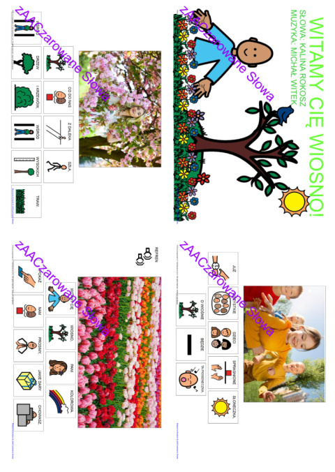 WIOSNA - CAŁY PAKIET AAC, SYMBOLE PCS